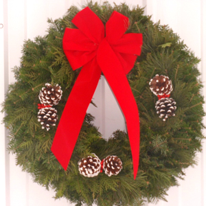 Mixed Foliage Wreath
